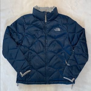 Puffy North Face jacket